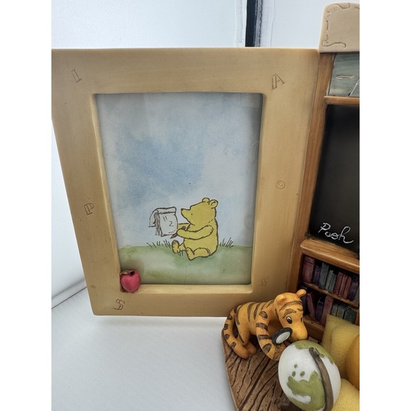 New! Disney Winnie the Pooh Michel & Co Triple Frame-School Scene - Picture 8 of 16